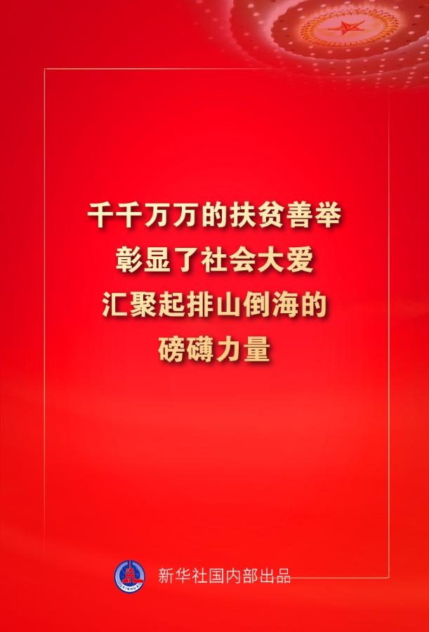 金句来了！习近平：没有哪一个国家能在这么短的时间内实现几亿人脱贫 专题 第12张