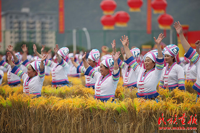 广西龙胜：各族同胞庆祝自治县成立70周年 图片报道 第3张