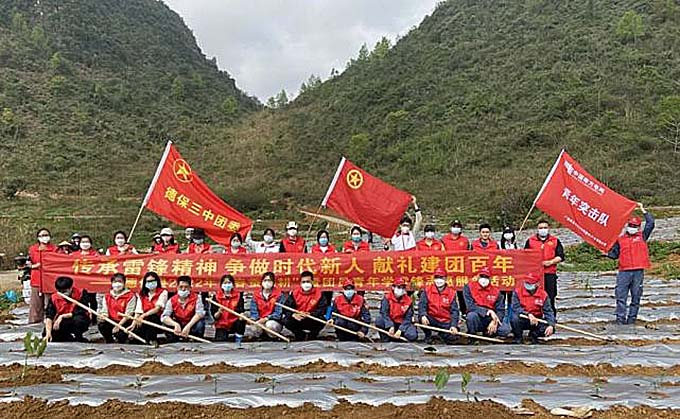 广西德保:汇聚青春力量 助力乡村振兴 图片报道 第1张-民族画报