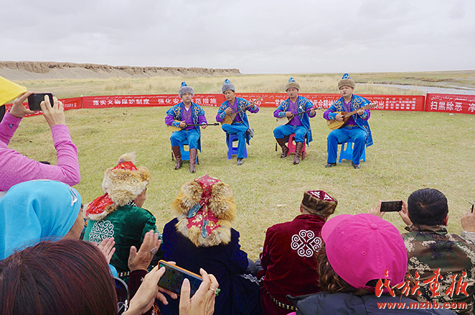 甘肃阿克塞：文化下乡惠百姓 宣传服务暖人心 图片报道 第1张