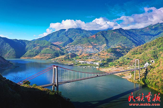 昔宜:积极打造澜沧江民族团结进步示范带 图片报道 第1张-民族画报