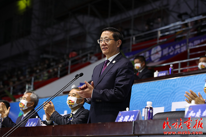 云南省第十二届少数民族传统体育运动会在丽江市开幕 图片报道 第2张