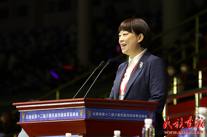 云南省第十二届少数民族传统体育运动会在丽江市开幕 图片报道 第5张