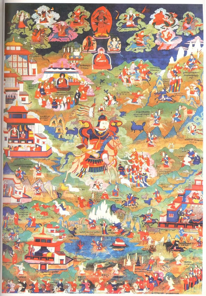 降伏人间妖魔的格萨尔王：从说唱相传到千万字书卷的藏族史诗|道中华 图片报道 第2张