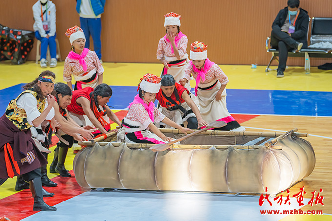 四川省第十六届少数民族传统体育运动会表演项目精彩瞬间 图片报道 第3张