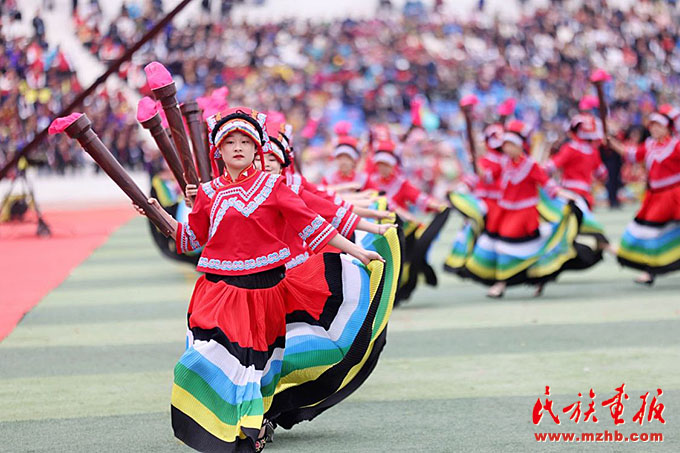 广西隆林举办系列活动庆祝自治县成立70周年 图片报道 第4张
