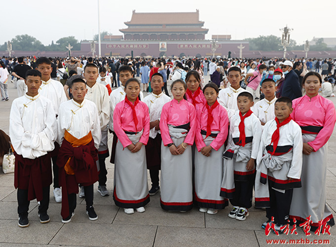“青海玉树藏族青少年北京行”公益活动在京举行 同心筑梦 第2张