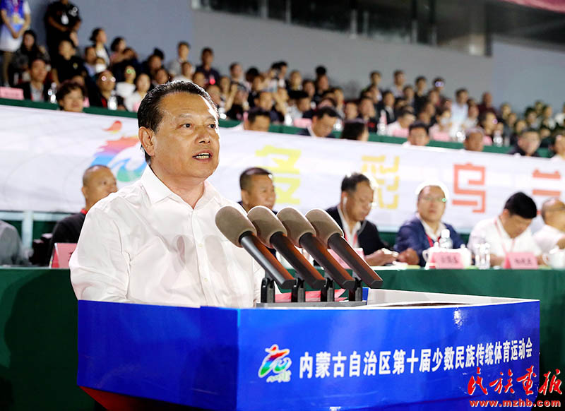 内蒙古自治区第十届少数民族传统体育运动会在乌兰察布开幕 图片报道 第4张