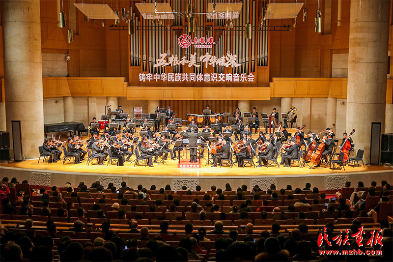 铸牢中华民族共同体意识交响音乐会在京举办 图片报道 第1张