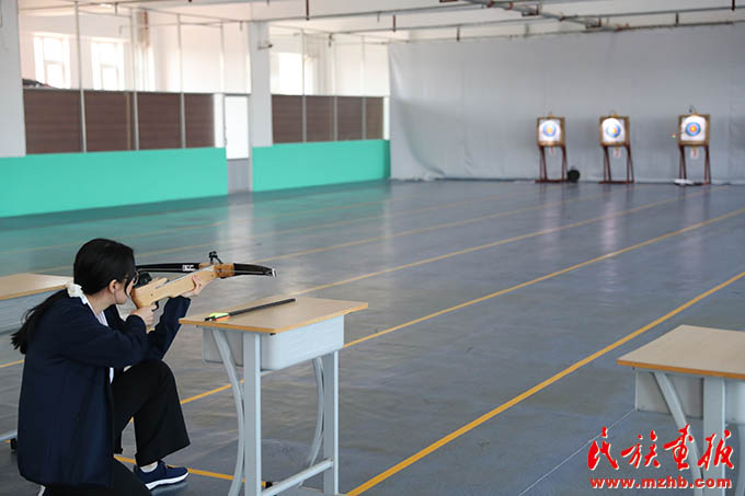 吉林省第八届少数民族传统体育运动会射弩项目精彩瞬间 图片报道 第4张