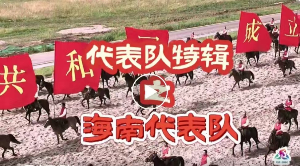 海南代表队：好hiang！ 第十二届全国少数民族传统体育运动会 第1张