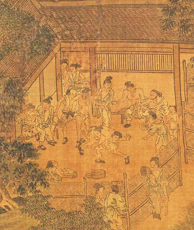 民族式摔跤——第十二届全国少数民族传统体育运动会竞赛项目漫谈 比赛项目漫谈 第3张