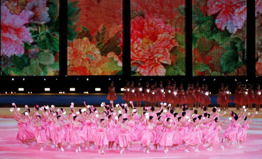 中华民族大家庭 同心圆梦新征程|开幕式文体展演中篇《中华一体》 第十二届全国少数民族传统体育运动会 第27张