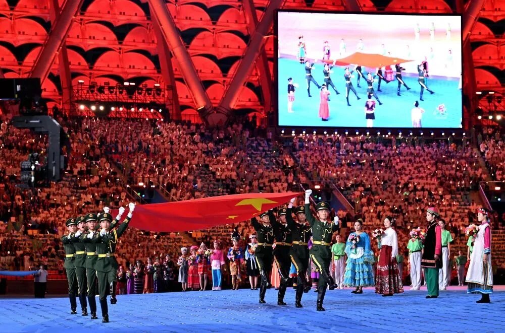 第十二届全国少数民族传统体育运动会开幕 王沪宁出席 时政要闻 第2张