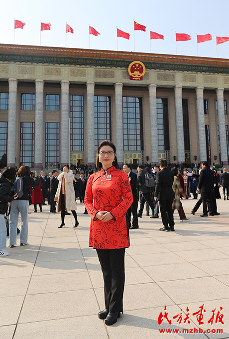 代表委员话“铸牢”|全国政协委员刘媛媛：用歌声为民族团结进步事业赋能 图片报道 第1张