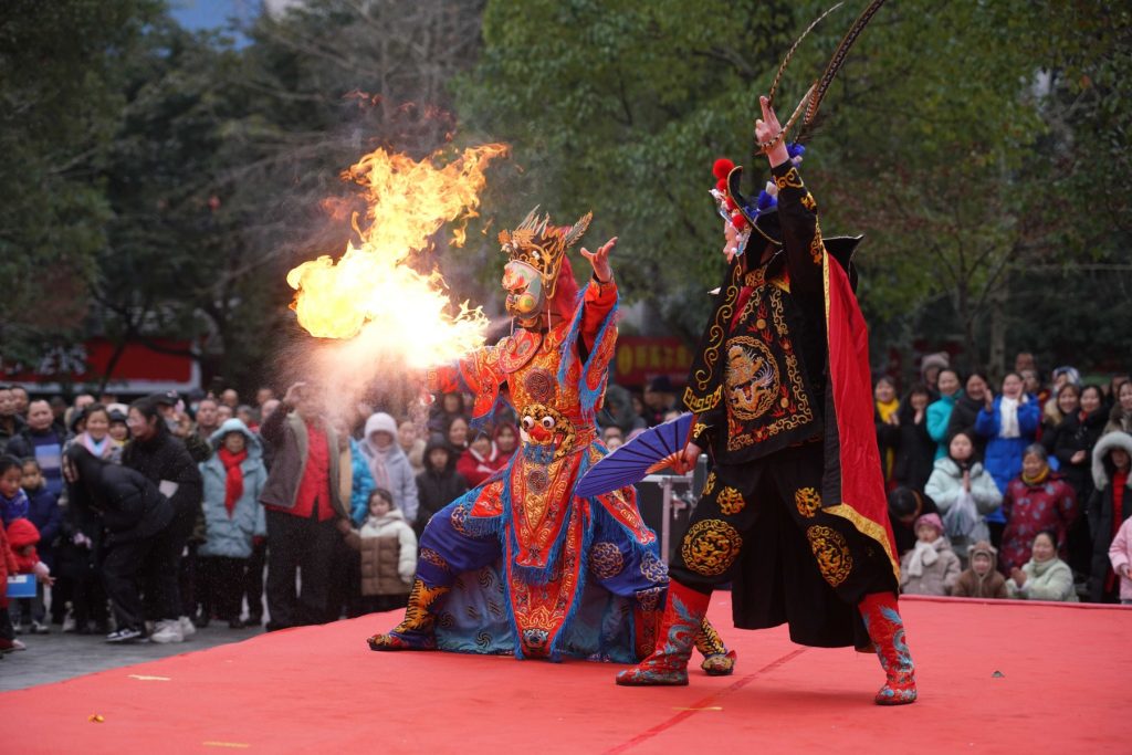 《川剧吐火》 刘祯祥 摄影