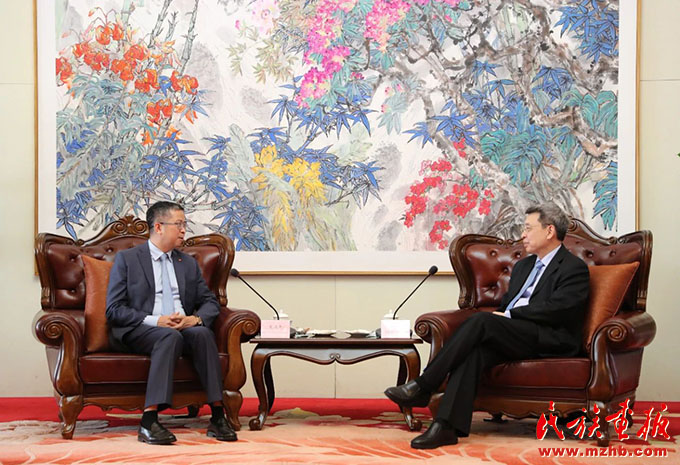 潘岳会见越南驻华大使范清平 时政要闻 第1张